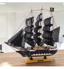Модель парусника «Черная Жемчужина» (30.5×32×6.2 см) купить в интернет магазине подарков ПраздникШоп