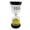 Пісочний годинник (10 хвилин) жовтий пісок (10×4.5×4.5 см)
