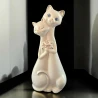 Кошки пара фарфоровые (17.5×7.7×5 см)