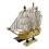 Модель парусника на подставке «Морская мечта» (14×12.5×3.3 см) купить в интернет магазине подарков ПраздникШоп
