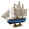 Модель парусника на подставке «Легенда Морей» (14×12.5×3.3 см)