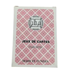 Карты игральные красная рубашка «Jeux De Cartes RAMI » купить в интернет магазине подарков ПраздникШоп