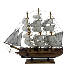 Модель парусника на подставке (40×34×6.5 см) купить в интернет магазине подарков ПраздникШоп