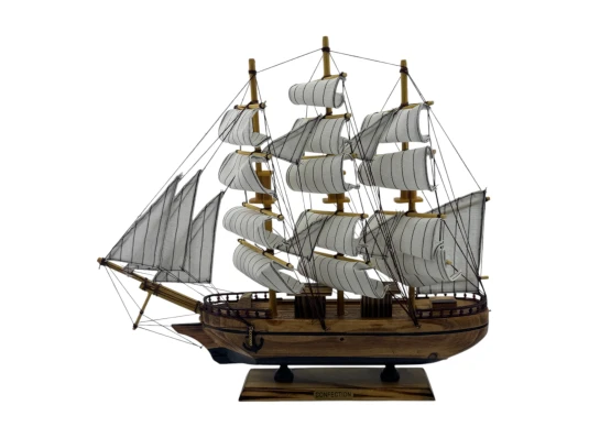 Модель парусника на подставке (40×34×6.5 см) купить в интернет магазине подарков ПраздникШоп