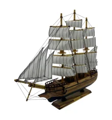 Модель парусника на подставке (40×34×6.5 см) купить в интернет магазине подарков ПраздникШоп