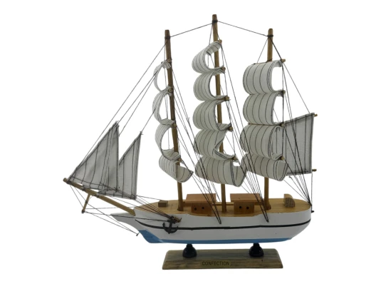 Модель парусника на подставке (31×31.5×5.5 см) купить в интернет магазине подарков ПраздникШоп