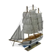 Модель парусника на подставке (31×31.5×5.5 см) купить в интернет магазине подарков ПраздникШоп