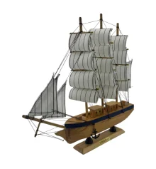 Модель парусника на подставке (31×31.5×5.5 см) купить в интернет магазине подарков ПраздникШоп