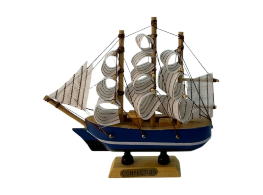 Модель парусника на подставке «Морская мечта» (14×12.5×3.3 см) купить в интернет магазине подарков ПраздникШоп