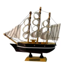 Модель парусника на подставке «Морская мечта» (14×12.5×3.3 см) купить в интернет магазине подарков ПраздникШоп
