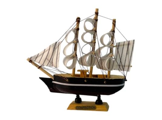 Модель парусника на подставке «Морская мечта» (14×12.5×3.3 см) купить в интернет магазине подарков ПраздникШоп