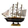 Модель парусника на подставке «Морская мечта» (14×12.5×3.3 см)