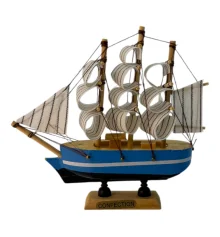Модель парусника на подставке «Морская мечта» (14×12.5×3.3 см) купить в интернет магазине подарков ПраздникШоп