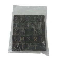 Руны «Скандинавские» темные с орнаментом купить в интернет магазине подарков ПраздникШоп