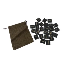 Руны «Скандинавские» темные с орнаментом купить в интернет магазине подарков ПраздникШоп