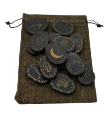 Руны «Ведьмины» (Викканские) темные купить в интернет магазине подарков ПраздникШоп