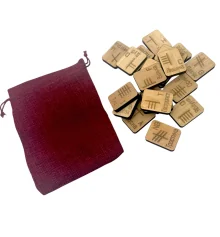 Руны «Кельтские руны Огам» (руны Друидов) светлые купить в интернет магазине подарков ПраздникШоп