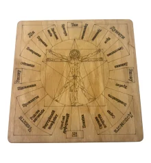 Таблица для работы с маятником «Магические воздействия» купить в интернет магазине подарков ПраздникШоп