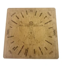 Таблица для работы с маятником «Магические воздействия» купить в интернет магазине подарков ПраздникШоп