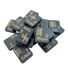 Руны «Кельтские руны Огам» (руны Друидов) темные купить в интернет магазине подарков ПраздникШоп