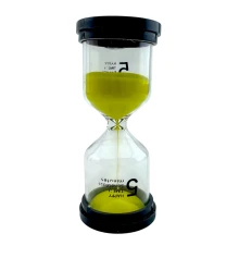 Часы песочные (5 минут) «Желтый песок» (10.5×4.5×4.5 см) купить в интернет магазине подарков ПраздникШоп