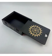 Шкатулка для рун и оберегов «Алатырь» (14×10.5×4 см) купить в интернет магазине подарков ПраздникШоп