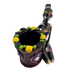 Африканка с корзиной купить в интернет магазине подарков ПраздникШоп