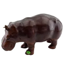 Бегемот из кожи (12") купить в интернет магазине подарков ПраздникШоп