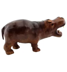 Бегемот из кожи (12") купить в интернет магазине подарков ПраздникШоп