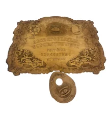 Спиритическая доска OUIJA «Античная» на французском языке (49.5×29×0.8 см) купить в интернет магазине подарков ПраздникШоп
