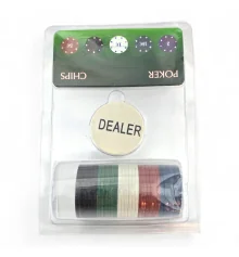 Покерные фишки (30 фишек+1) (d-4 см) купить в интернет магазине подарков ПраздникШоп