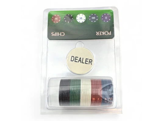 Покерные фишки (30 фишек+1) (d-4 см) купить в интернет магазине подарков ПраздникШоп