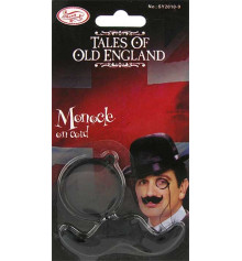 Монокль с усиками "Old England" купить в интернет магазине подарков ПраздникШоп