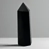 Кристалл обсидиана в форме башни (полированный, высота 7.5 см)