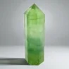 Кристалл зелёного кварца в форме башни (полированный, 7.5 см)