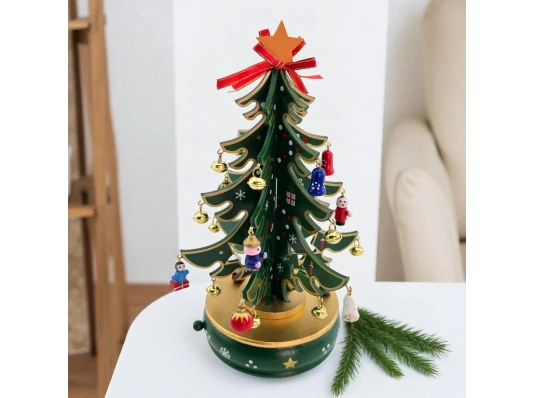 Елка новогодняя с подвесками купить в интернет магазине подарков ПраздникШоп