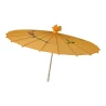 Парасолька з бамбука та шовку жовта (55×82 см)