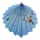 Зонтик из бамбука и шелка голубой (55×82 см) купить в интернет магазине подарков ПраздникШоп