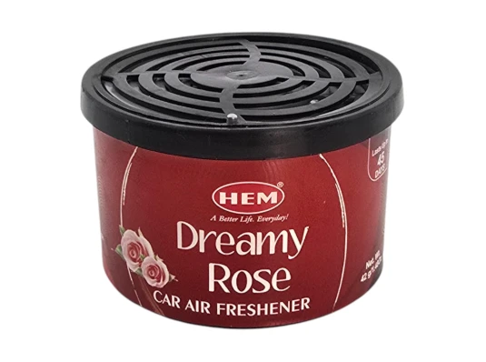 Ароматизатор для авто HEM Dreamy Rose в баночке купить в интернет магазине подарков ПраздникШоп
