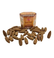 Musk Backflow (Муск) (Hem) 40 шт. конусы купить в интернет магазине подарков ПраздникШоп