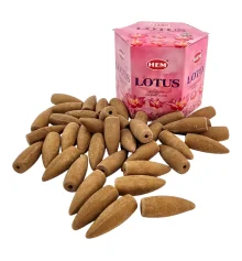 Lotus Backflow (Лотос) (Hem) 40 шт. конусы купить в интернет магазине подарков ПраздникШоп