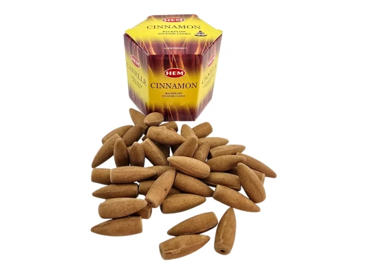 Cinnamon Backflow (Корица) (Hem) 40 шт. конусы купить в интернет магазине подарков ПраздникШоп