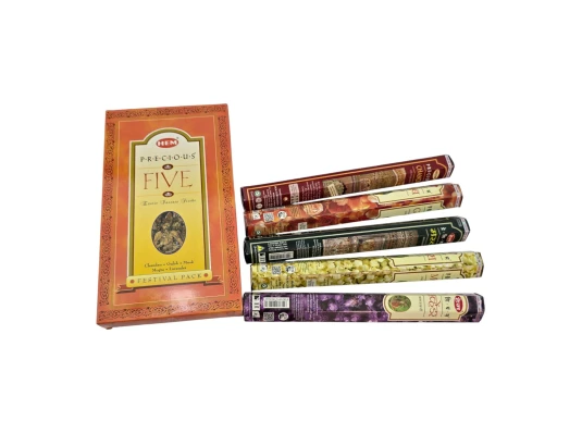 Подарочный набор благовоний HEM Precious Five купить в интернет магазине подарков ПраздникШоп