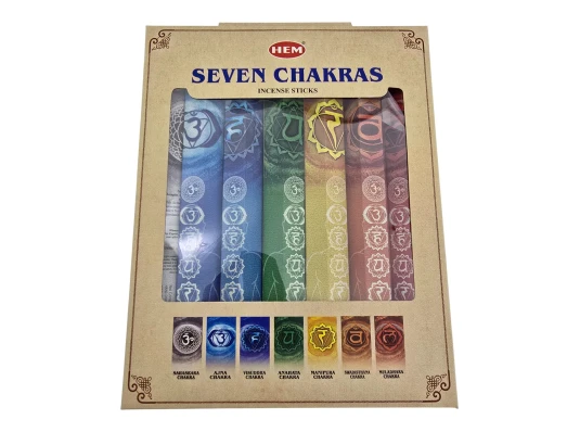 7 Chakras Hexa Gift Pack HEM 7 Чакр купить в интернет магазине подарков ПраздникШоп