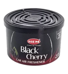 Ароматизатор для авто HEM Black Cherry Car Air Freshner в баночке купить в интернет магазине подарков ПраздникШоп