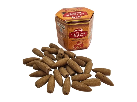 Dragon’s Blood (Кровь Дракона) (Hem) 40 шт. конусы купить в интернет магазине подарков ПраздникШоп