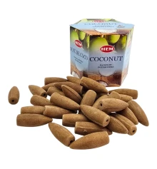 Coconut (Кокос) (Hem) 40 шт. конусы купить в интернет магазине подарков ПраздникШоп