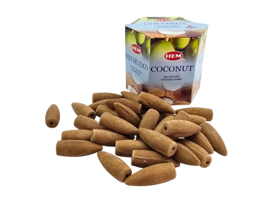 Coconut (Кокос) (Hem) 40 шт. конусы купить в интернет магазине подарков ПраздникШоп