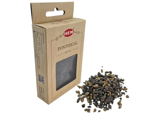 Pontifical Resin HEM смола ладана 30 г купить в интернет магазине подарков ПраздникШоп