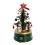Ёлка новогодняя деревянная музыкальная настольная с подзаводом (20×13.5 см) купить в интернет магазине подарков ПраздникШоп